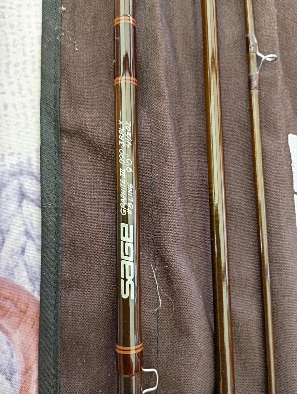 Canne mouche Sage, Enlèvement