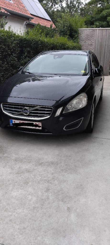 Volvo v60, Euro 5, 999 g/km, Zwart, Leder