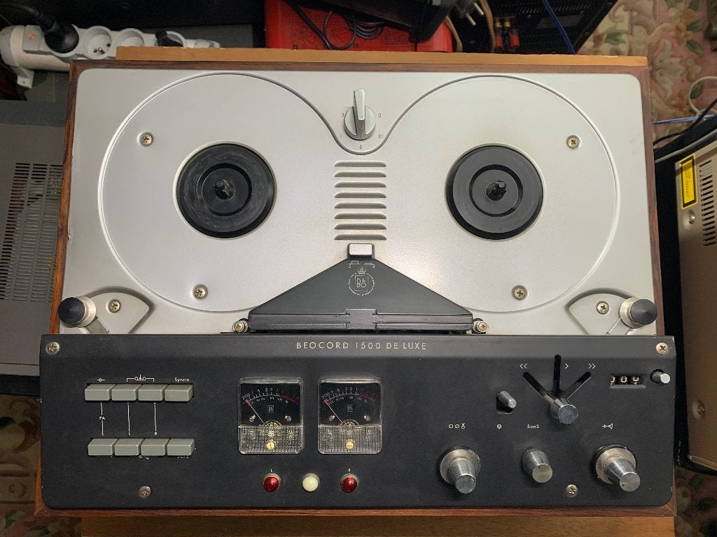 Bang & Olufsen Beocord 1500 De Luxe met 2 spoelen, Audio, Tv en Foto, Ophalen, Bandrecorder, Met banden