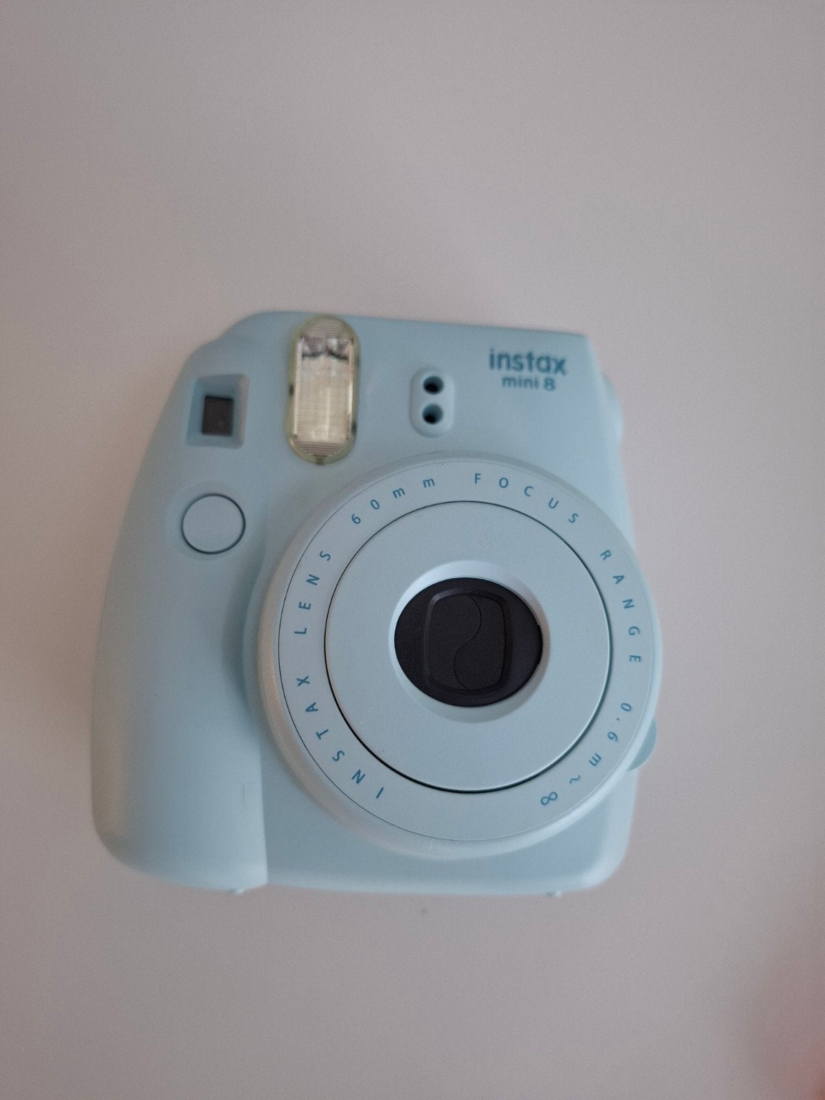 Fujifilm Instax mini 8 blauw, Audio, Tv en Foto, Ophalen, Zo goed als nieuw, Polaroid, Fuji