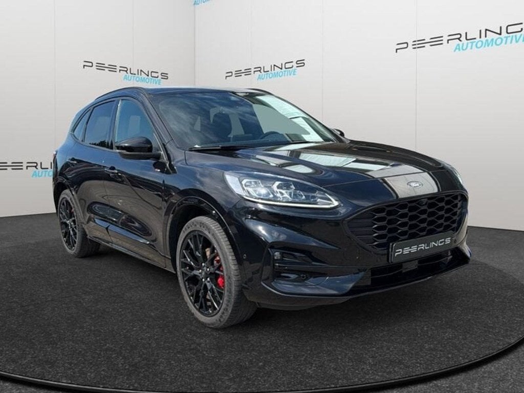 Ford Kuga ST-Line X PHEV AUT, Auto's, Automaat, Zwart, Zwart, 5 zetels