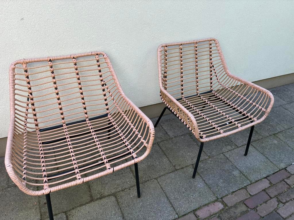 Rieten tuinzeteltjes, Ophalen, Zo goed als nieuw