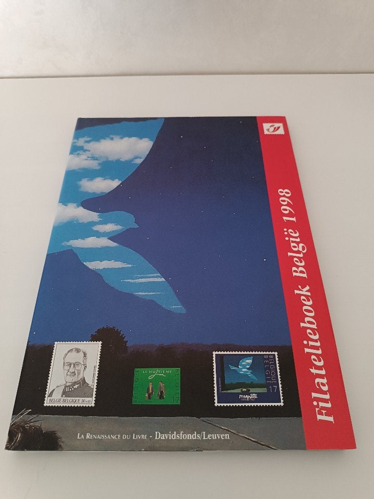 Livre de philatélie belge 1998 (complet), Enlèvement ou Envoi