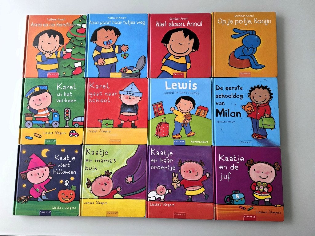 lees - en voorleesboeken CLAVIS : Anna, Kaatje,Karel,Lewis.., Ophalen of Verzenden