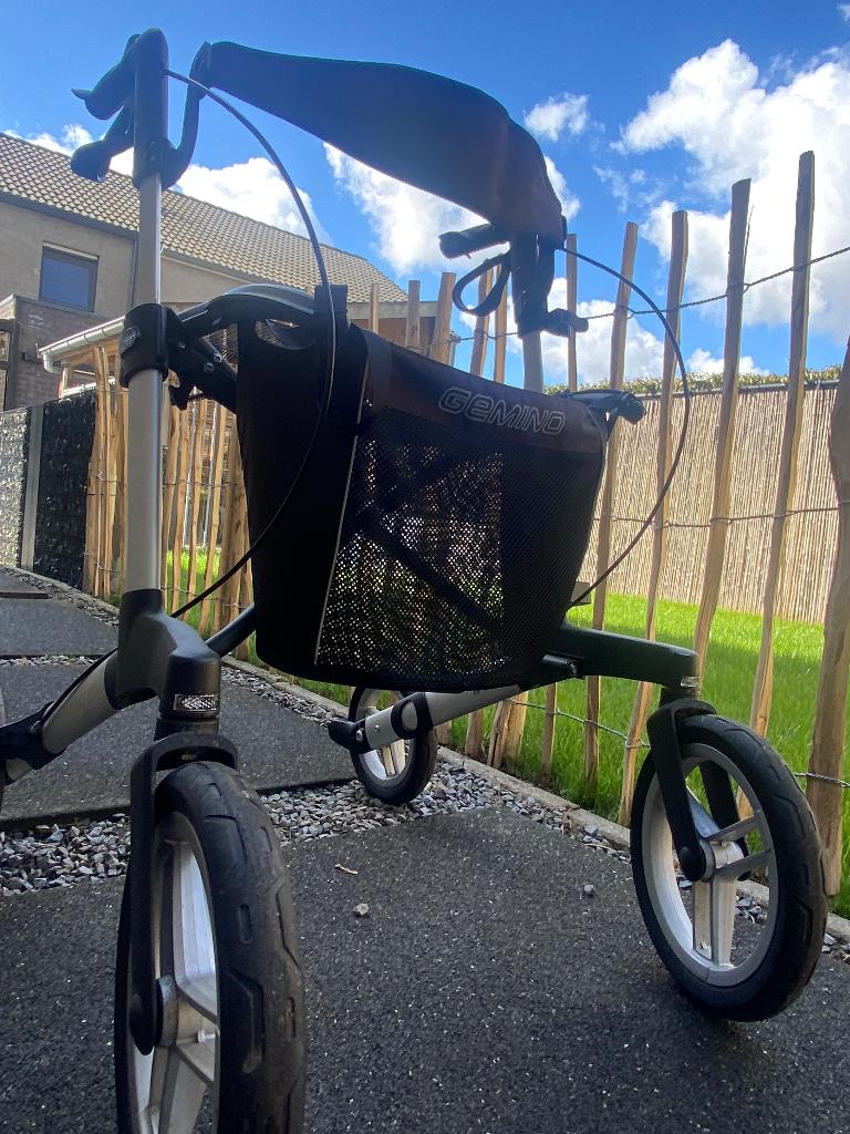 Rollator, Enlèvement, Utilisé