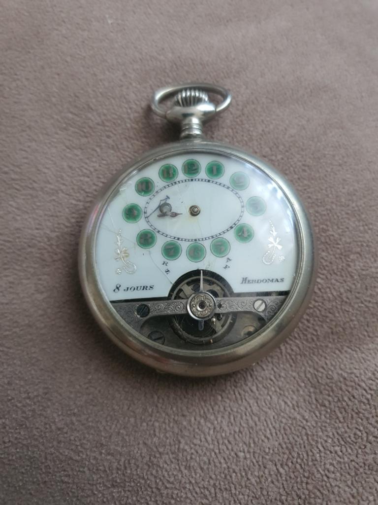 Antique * Montre hebdomas, Bijoux, Sacs & Beauté, Enlèvement ou Envoi