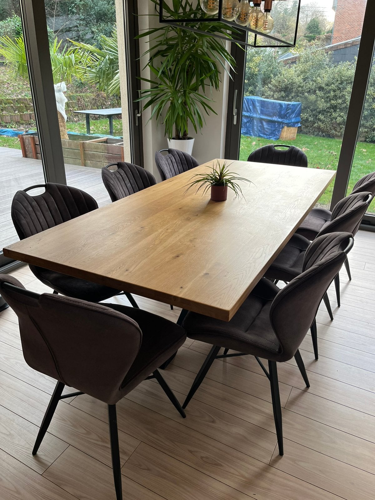 Plateau de table en chêne 220x100cm, Enlèvement, Comme neuf, Chêne