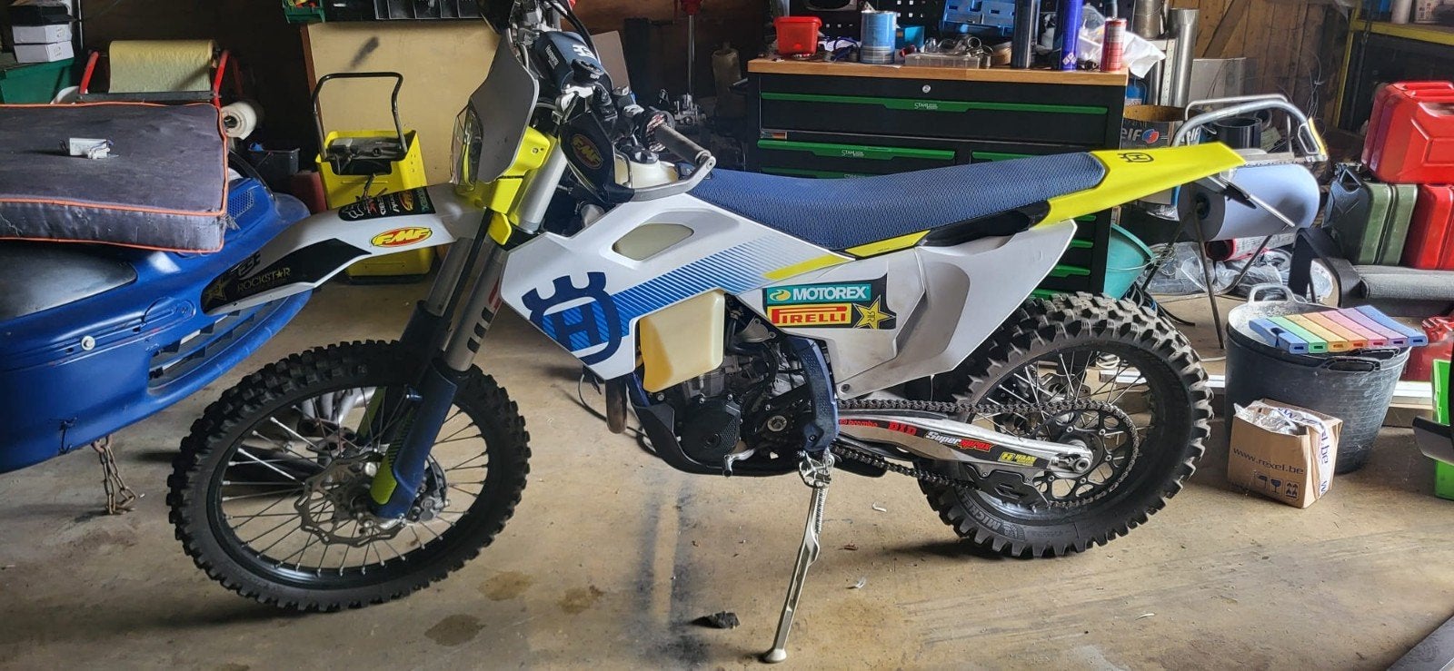 husqvarna 450fe 2024, Motoren, Ophalen, Gebruikt