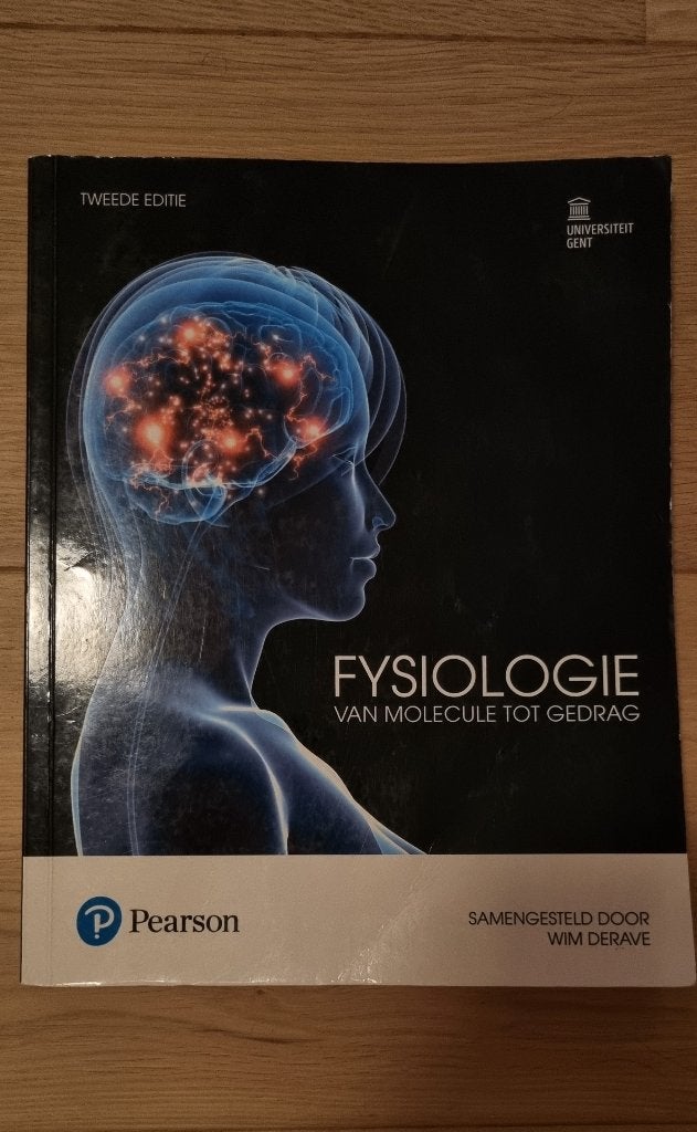 Fysiologie van molecule tot gedrag Wim Derave, Boeken, Gelezen, Hoger Onderwijs, Ophalen of Verzenden, Wim Derave