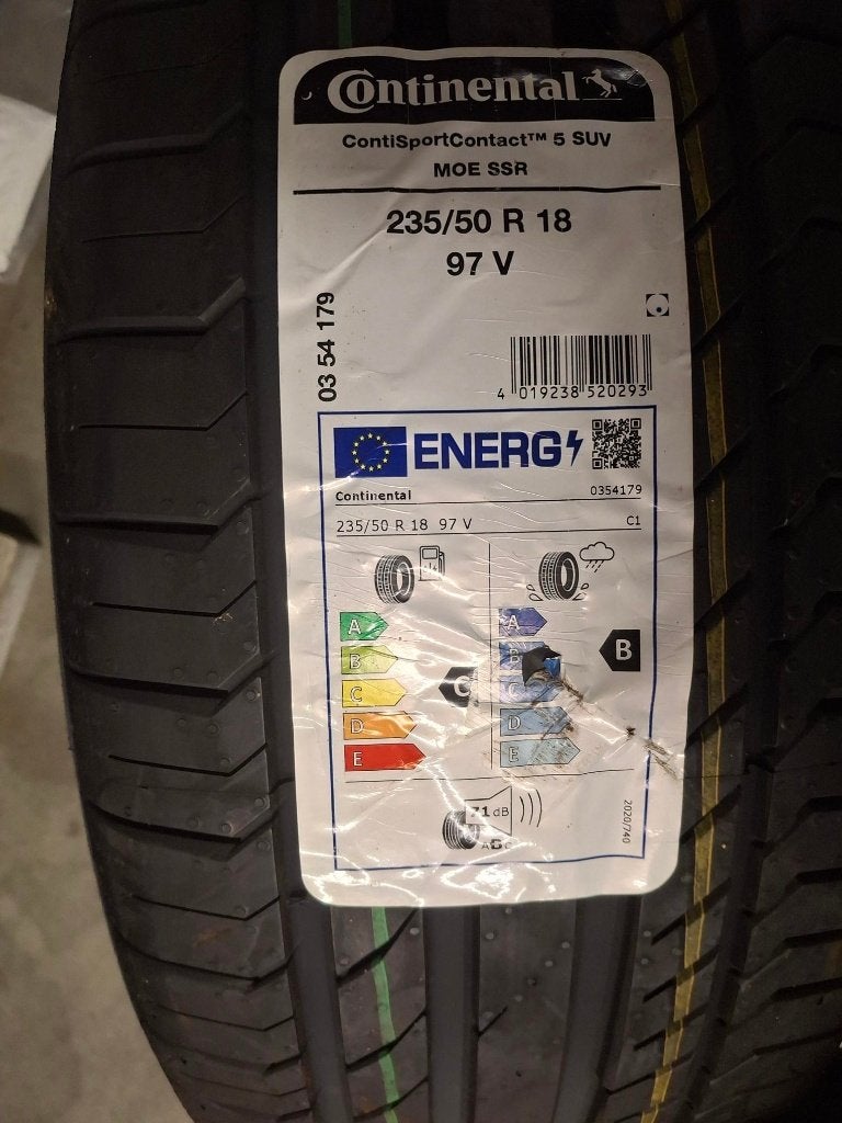 Banden 235/50R18  97V Continental ContiSportContact 5SUV, Auto-onderdelen, Banden en Velgen, Ophalen, 18 inch, Nieuw, 235 mm