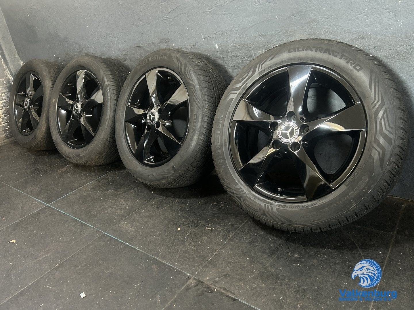 8mm! Originele Mercedes Vito V-Klasse W447 17 inch velgen TP, -, -, Banden en Velgen, 17 inch