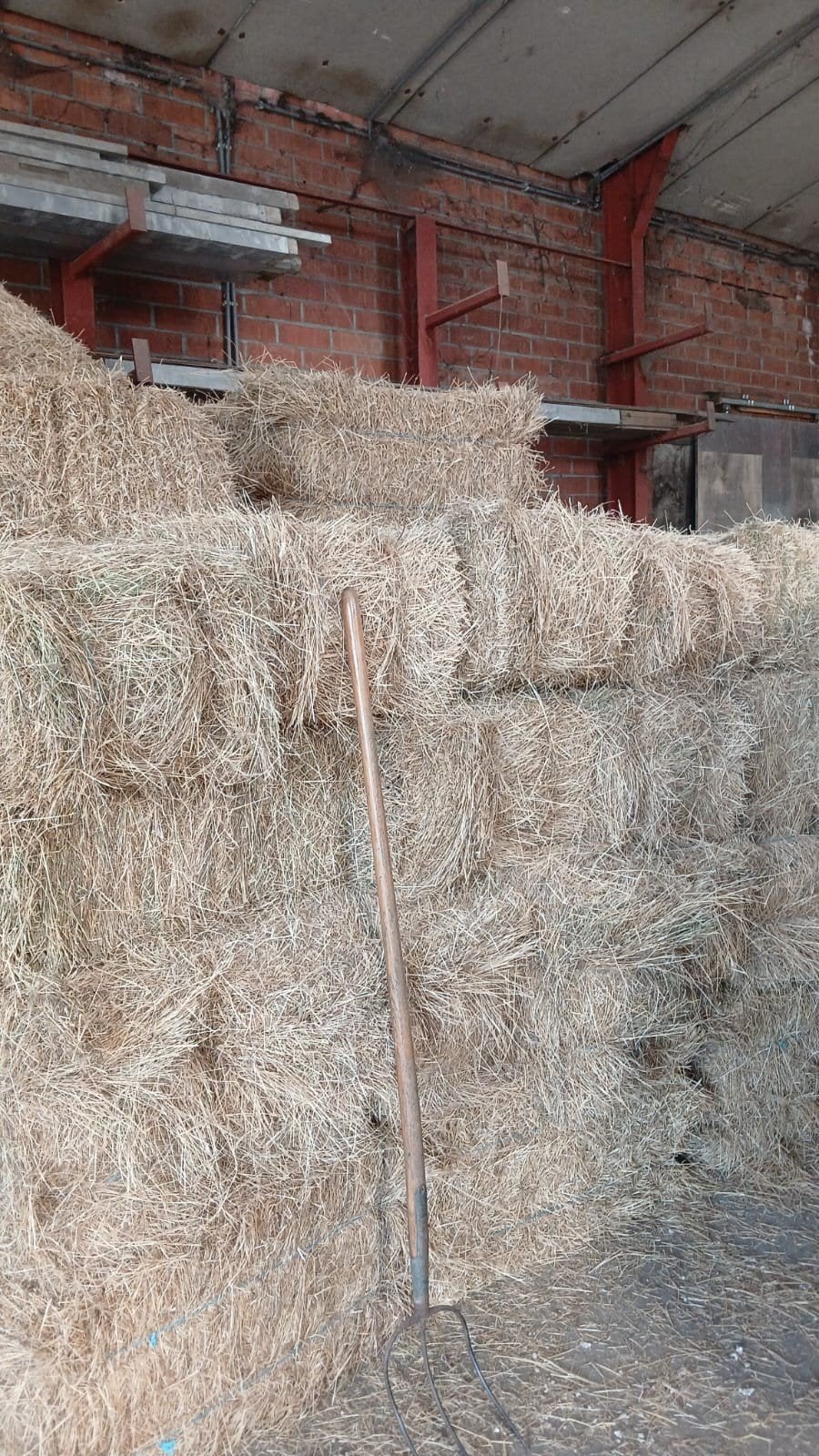 Kleine hooipakjes, Ophalen
