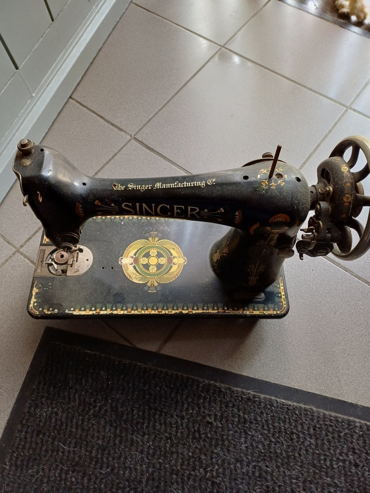 vintage singer, Antiek en Kunst, Ophalen