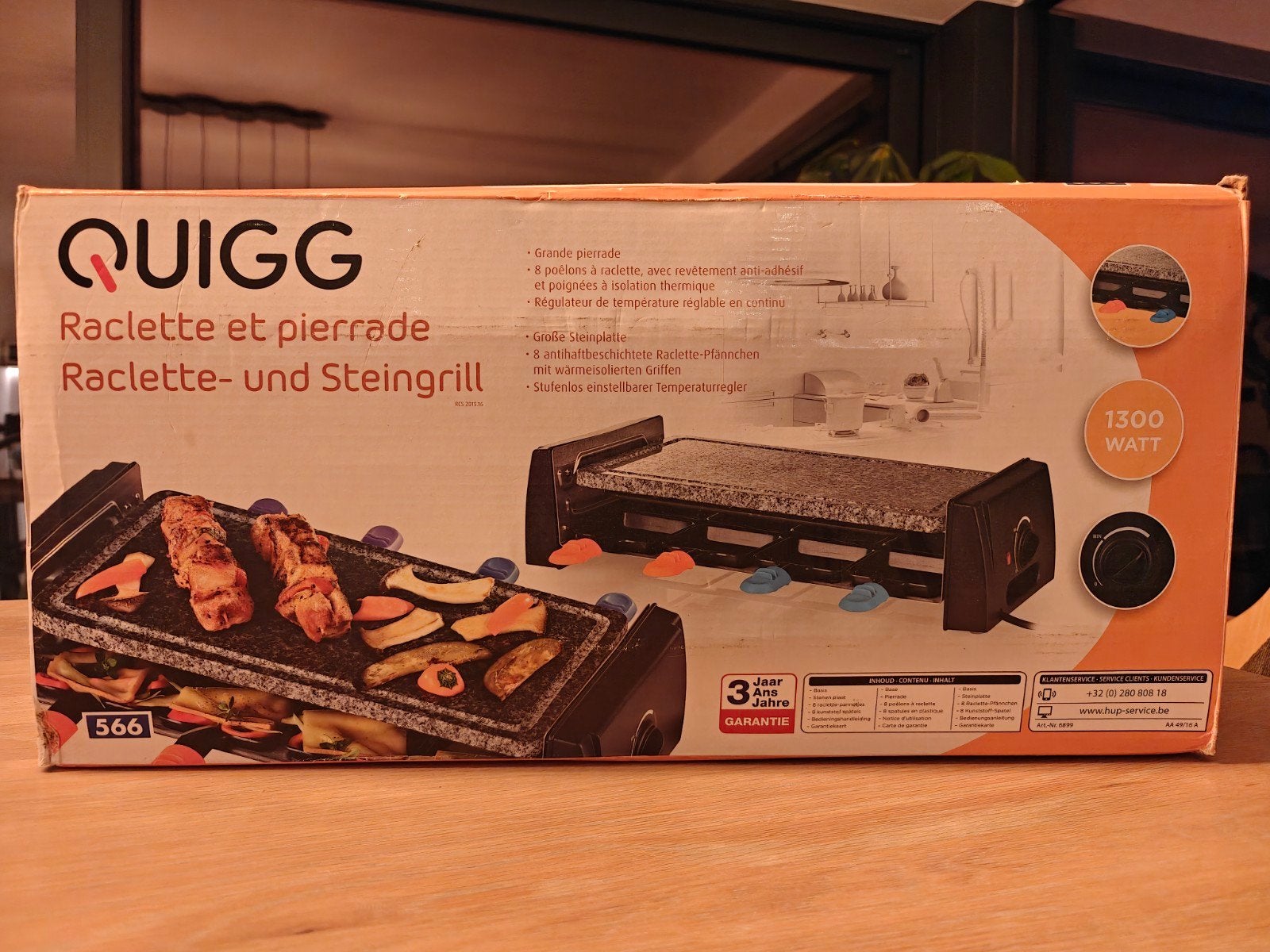 Steengrill, Enlèvement