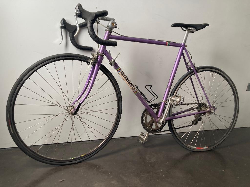 Vintage koersfiets Bobino, Fietsen en Brommers, 55 tot 59 cm, Ophalen, Velgrem