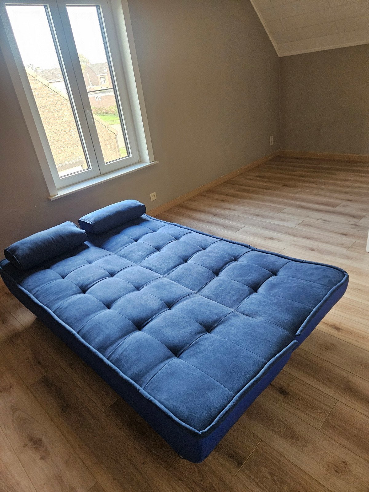 slaapzetel, Huis en Inrichting, Ophalen, Tweepersoons, Zo goed als nieuw, Minder dan 150 cm