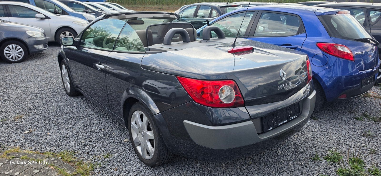 RENAULT MEGANE CABRIO TOPSTAAT! GEKEURD&ONDERHOUD, Autos, Cuir, Argent ou Gris, Achat, Beige