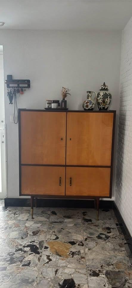 Vintage kast, Maison & Meubles, Avec porte(s), 25 à 50 cm, Vintage, 100 à 150 cm