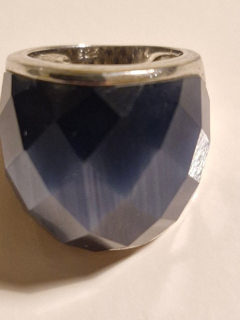 Bague argent 925, Bijoux, Sacs & Beauté, Bagues, Enlèvement ou Envoi, Utilisé, Argent, Argent