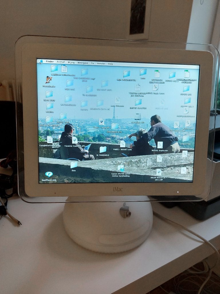 I-mac G4 - zonnebloem., Ophalen of Verzenden, Apple