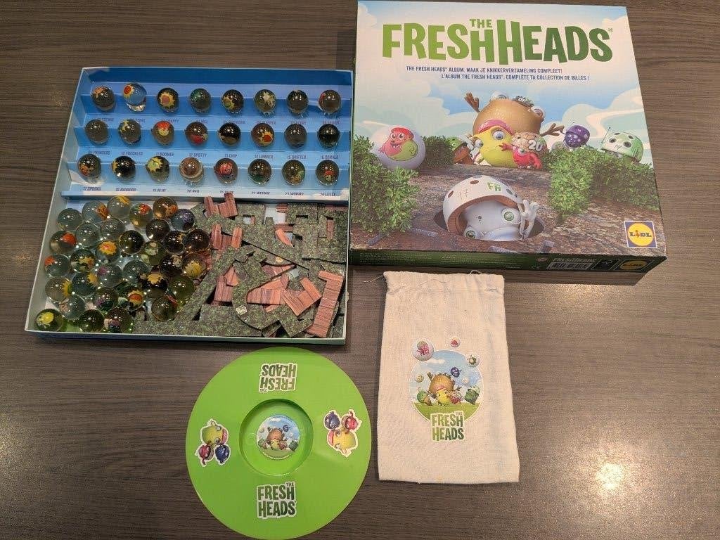 Speelgoed - the freshheads - knikkers, Kinderen en Baby's, Ophalen of Verzenden, Gebruikt, Jongen of Meisje