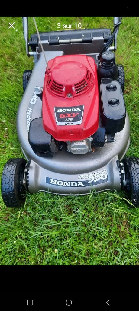 Tondeuses honda HRD 536, Jardin & Terrasse, Tondeuses à gazon, Utilisé, Tondeuses à gazon à essence, 50 cm ou plus, Tondeuse rotative