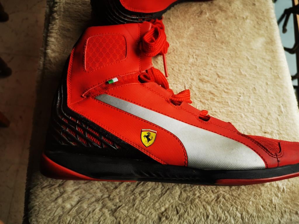 Rode Valorosso Mid SF Ferrari WebCage sportschoenen heren, Verzamelen, Ophalen of Verzenden