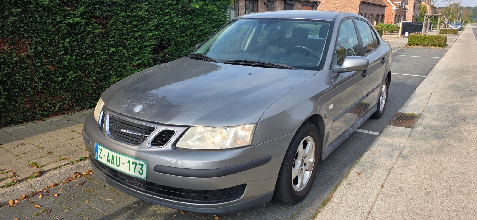 Saab 93 / 120 000 km / 2,2 DiT / 2004, Autos, Argent ou Gris, Achat, Entreprise, Boîte manuelle