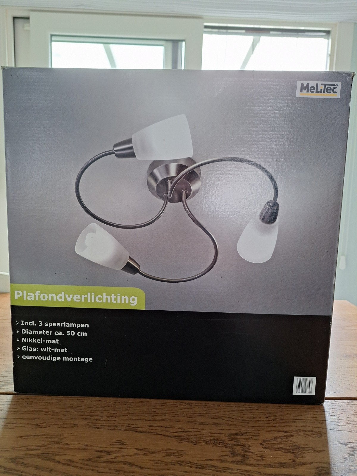 Plafondverlichting MeLiTec, Ophalen of Verzenden, Wit, Nieuw, Plafondlamp