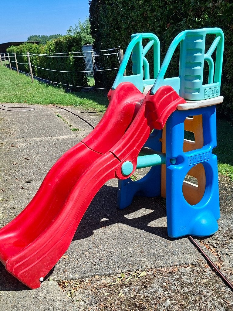 Gratis Glijbaan, Kinderen en Baby's, Speelgoed | Buiten | Speeltoestellen, Ophalen, Gebruikt, Glijbaan