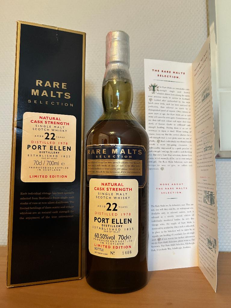 Whisky - Port Ellen 22 - Rare Malts Selection, Ophalen, Port, Vol