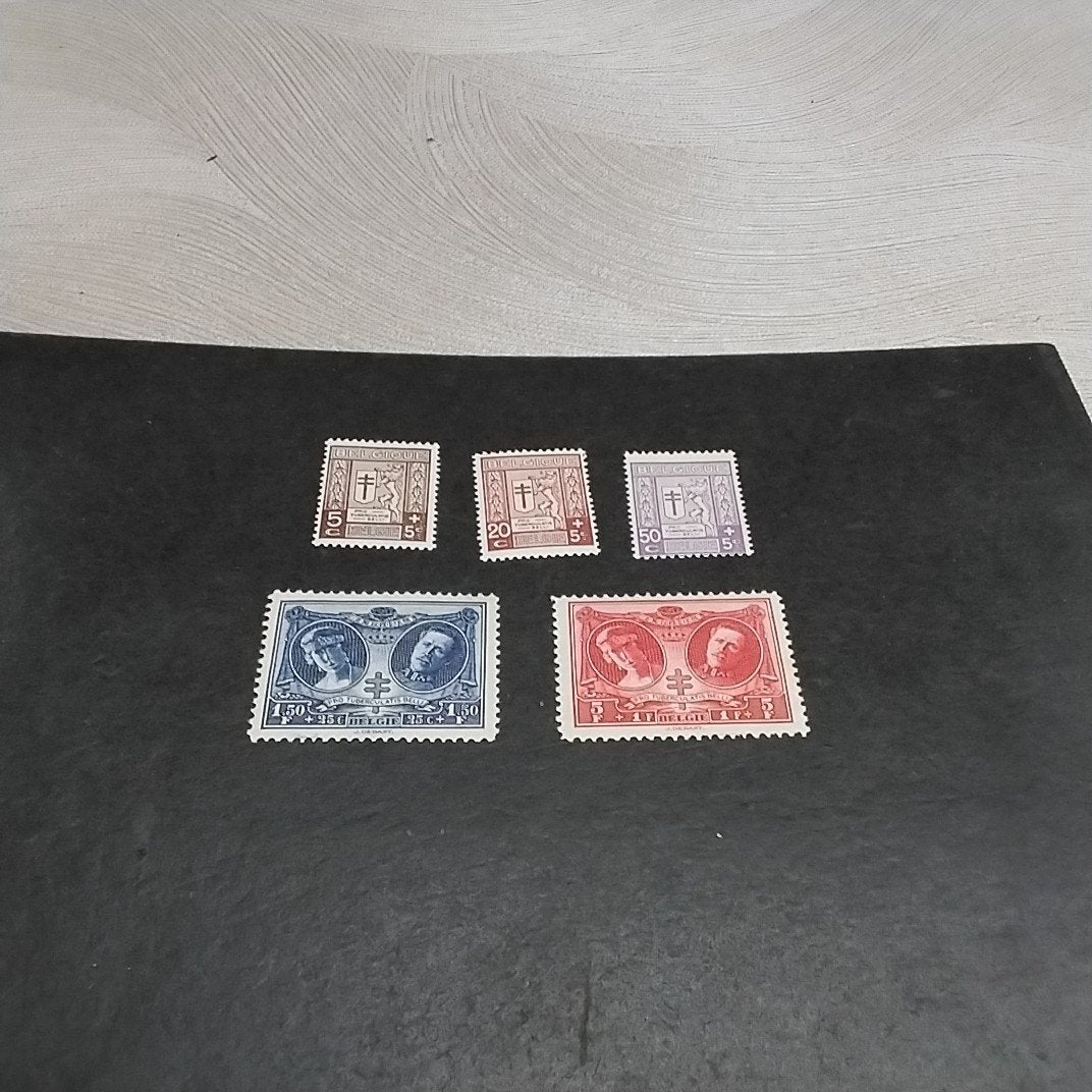 Charnière BELGIUM 240/244 avec coteau 8,00€, Enlèvement ou Envoi
