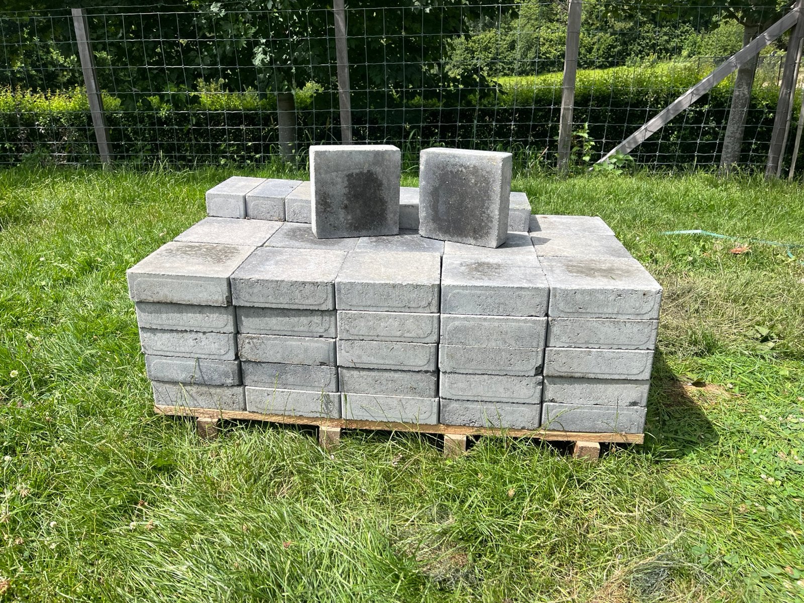 Klinkers 20x20x6cm, Jardin & Terrasse, Pavé & Dalles, Enlèvement, Comme neuf, Briques