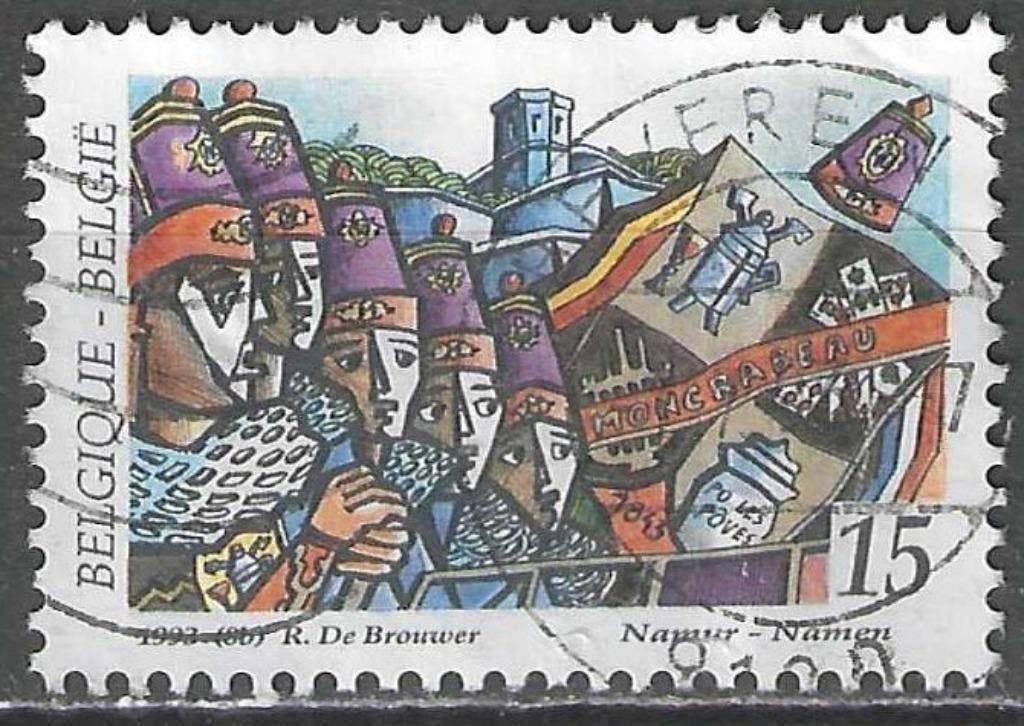 Belgique 1993 - Yvert/OBP 2510 - Folklore - Namur (ST), Envoi, Affranchi, Oblitéré