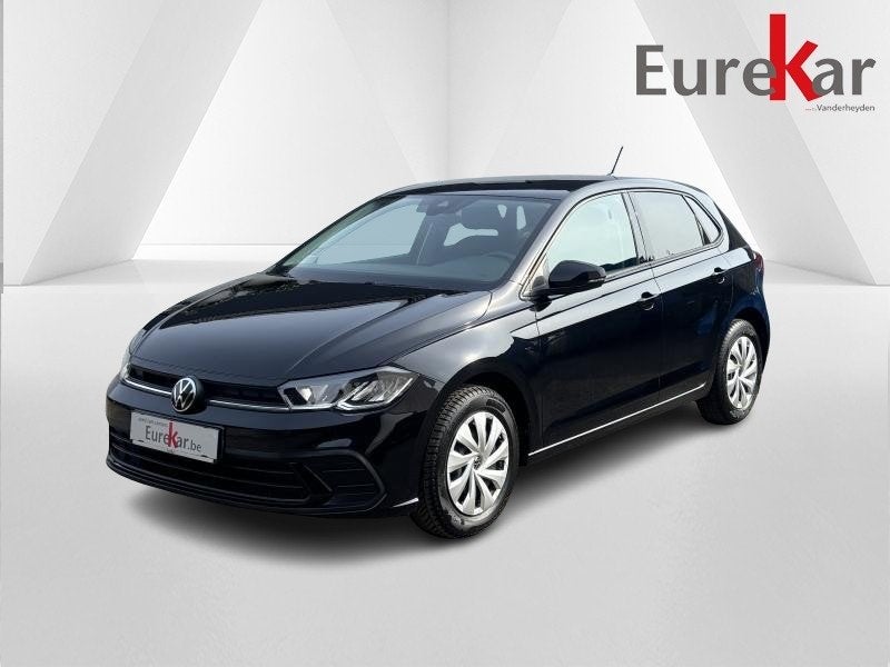 Volkswagen Polo 1.0 TSI LIFE DSG, Auto's, Automaat, 95 pk, Zwart, Parkeersensor
