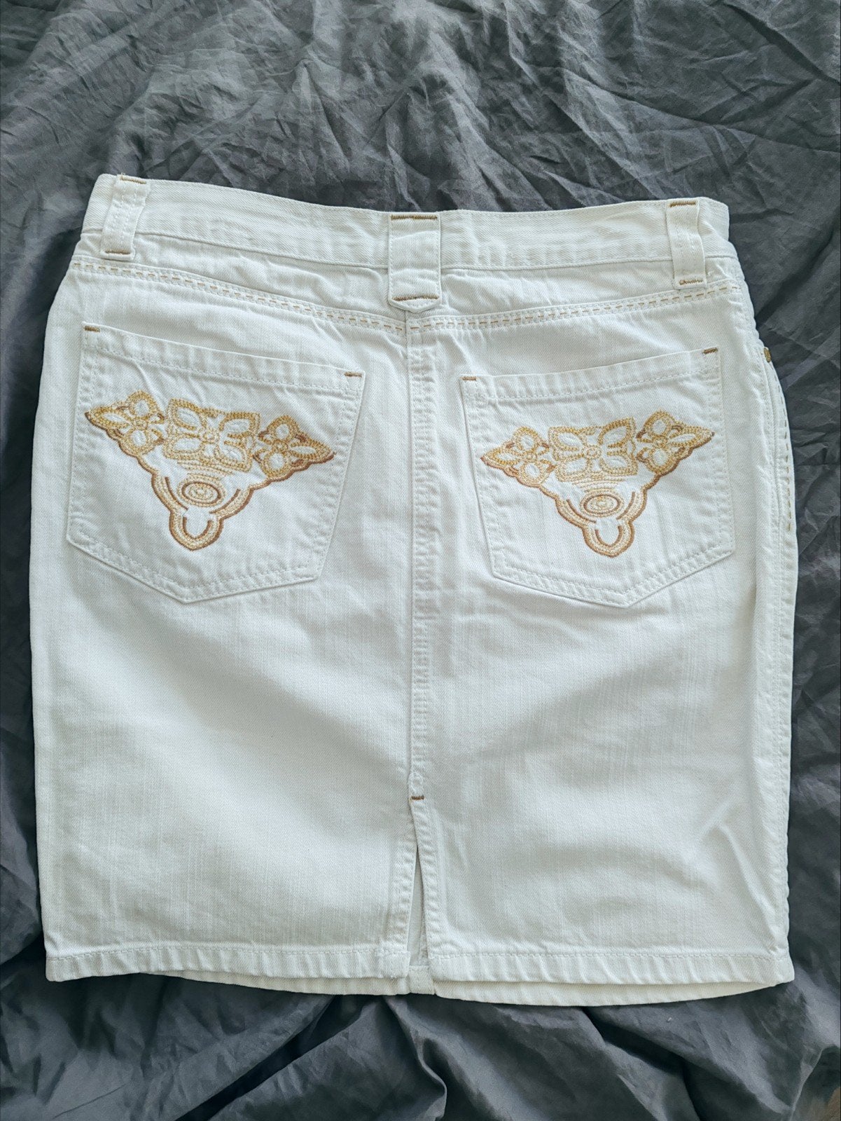 SINEQUANONE Petite jupe en jean blanc taille 40, Enlèvement ou Envoi