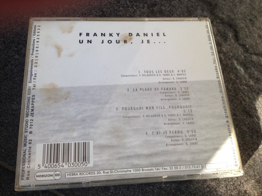 CD Franky Daniel - Franse liedjes, Cd's en Dvd's, Cd's | Franstalig, Ophalen of Verzenden