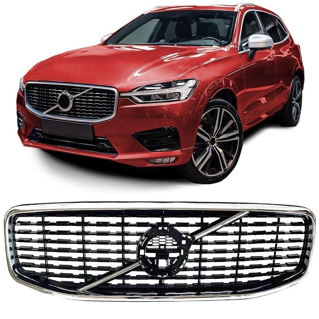 Grill Glans Zwart Chrome Passend Voor Volvo XC60 II Vanaf 20, Autos : Divers, Tuning & Styling, Envoi