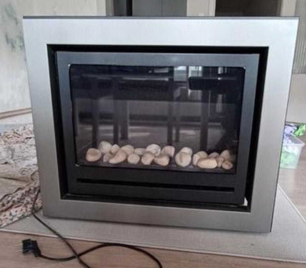 Open haard op gas, Huis en Inrichting, Haarden, Ophalen, Zo goed als nieuw, Gashaard