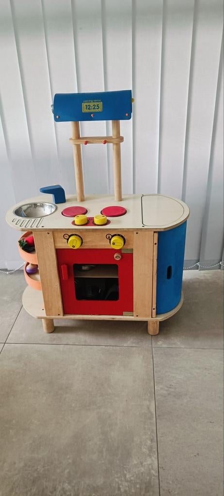 Houten speelgoed keuken, Ophalen
