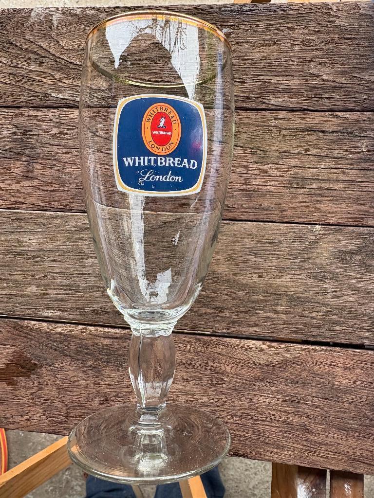 Whitbread Londres, Collections, Enlèvement ou Envoi, Utilisé, Verre ou Verres, Autres marques