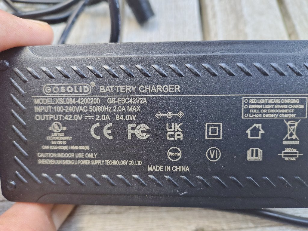 lader voor batterij van e-bike, Fietsen en Brommers, Ophalen, Nieuw