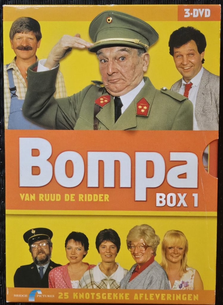 Bompa (1989) Seizoen 1, Cd's en Dvd's, Dvd's | Nederlandstalig, Ophalen of Verzenden, Zo goed als nieuw