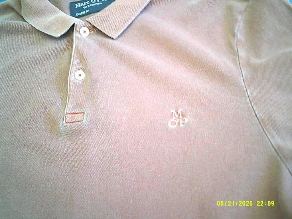 Marco Polo - Polo bruin XL Zeer goede staat., Kleding | Heren, Polo's, Marc' O Polo, Bruin, Maat 56/58 (XL), Ophalen of Verzenden