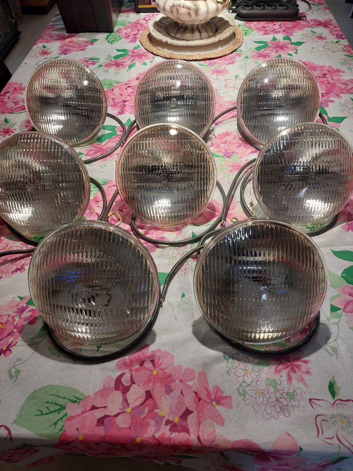 8 lampen par 64  500 watts, Musique & Instruments, Lumières & Lasers, Enlèvement, Comme neuf, Lumières
