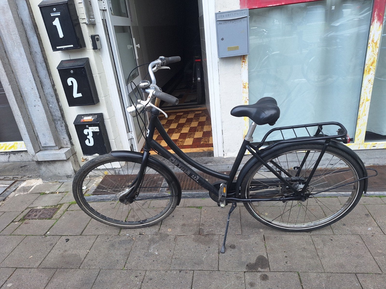 Vrouwenfiets cortina, Ophalen, Versnellingen