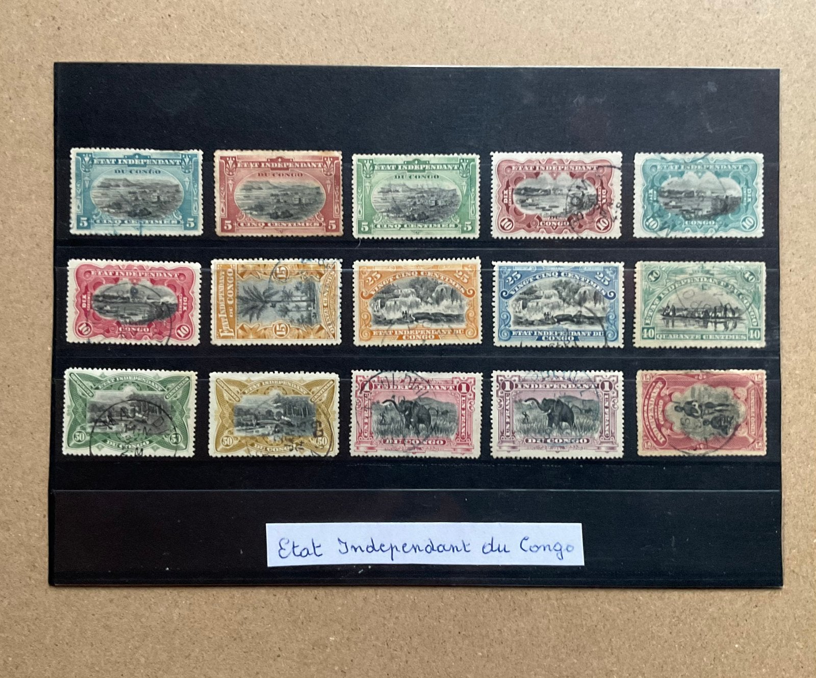 Postzegels Onafhankelijke Staat Congo 1886, Postzegels en Munten, Ophalen of Verzenden