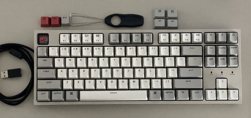 Keychron C1, Informatique & Logiciels, Claviers, Keychron, Clavier gamer, Enlèvement, Utilisé
