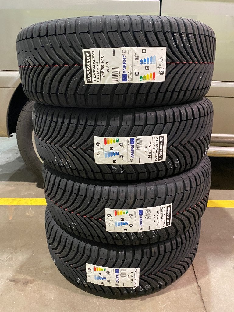 215/60 R16 99V BRIDGESTONE Turanza All Season 6 ** NIEUW **, Ophalen, 215 mm, 16 inch, Nieuw