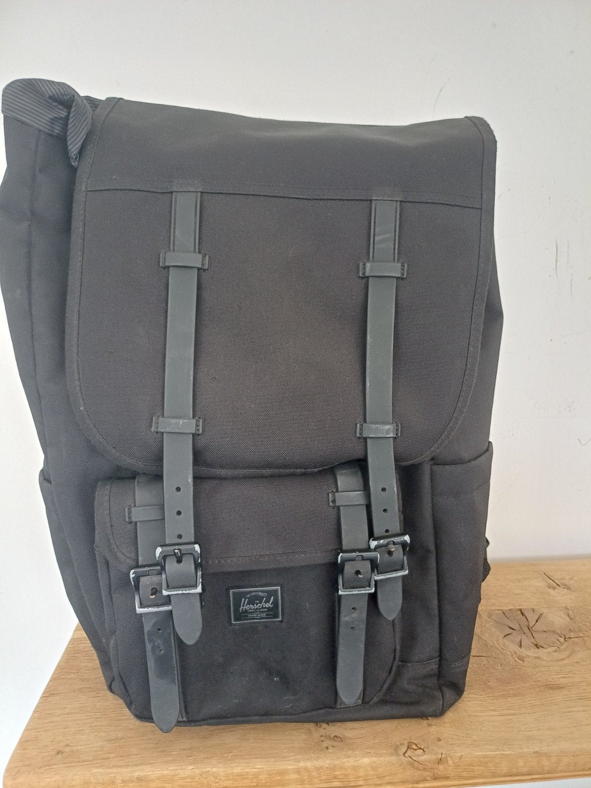 herschel America backpack - schoolrugzak, Ophalen, Zwart
